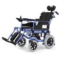 LFLLFLLFL Best Rated Exclusive Deluxe Electric Wheelchair Motorized Fold Foldable Power Wheel Chair, Lightweight Folding Carry Electric Wheelchair, Powerful
