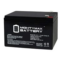 Mighty Max Battery 12V 15AH F2 Battery for Zip'r Roo 3-Wheel ZIPROO AGM Wheelchair Brand Product
