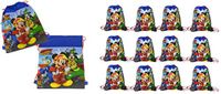 Mickey Mouse 14 inch Sling Bags Drawstring x 12 bags