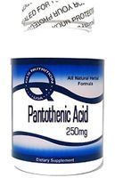 Pantothenic Acid 250mg 200 Capsules ^GLS