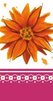 Guest Towel Size Paper Napkin,Floral Splash