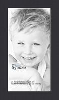 12x23 Smooth Black / Black Custom Mat for Picture Frame with 8x19 opening size (Mat Only, Frame NOT Included)