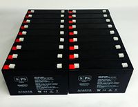SPS Brand 6V 7Ah Replacement Battery for MK ES7-6 Patriot (6V 7.2AH) 6V 7Ah Wheelchair Battery (18 Pack)