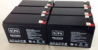 12V 7Ah (from SPS) Sealed Lead Acid - AGM - VRLA Replacement Battery (6 Pack)