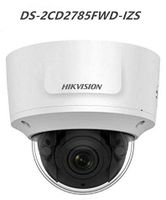 Hikvision 8MP POE IP Camera DS-2CD2785FWD-IZS Vari-Focal 2.8-12mm 4X Motorized Lens Auto Focus,98ft EXIR，Audio in/Out Interface，H.265+ ，IP67 ，IK10