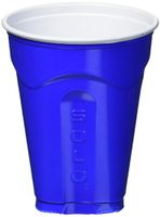 SOLO Squared Party Cups, Blue 9 Ounce (Small), 100 Cups