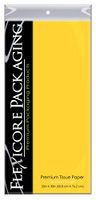 Flexicore Packaging Dandelion Yellow Gift Wrap Tissue Paper XL | Size: 20 Inch X 30 Inch | Count: 10 Sheets | Color: Dandelion