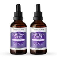 Secrets Of The Tribe - Joint Pain Secret, Joint Pain/Mobility, Herbal Supplement Blend Drops Alcohol Liquid Extract (2x4 fl oz)