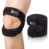 Patellar Tendon Support Strap For Men & Women | Patella Knee Strap For Knee Pain Relief Adds Support, Stability And Helps Tendonitis, Arthritis, Osgood Schlatter And Patellofemoral Pain | (L/XL)