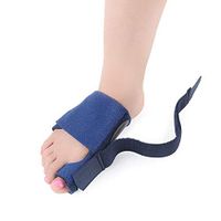 HAIHF Bunion Corrector and Bunion Relief, Orthopedic Big Toe Straightener Splint Brace for Women and Men, Day Night Elastic Corrector Support, Treat and Prevent Hallux Valgus(Blue)