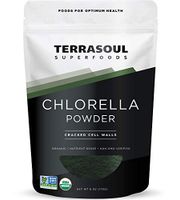 Terrasoul Superfoods Organic Chlorella Powder (Cracked Cell Walls), 6 Ounces - Sourced from Taiwan