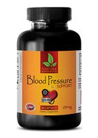 Blood Pressure Herbal Supplement - Blood Pressure Support 690 Mg - Dietary Supplements - b12 Vitamin Weight Loss - 1 Bottle 60 Capsules