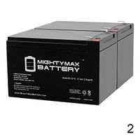 Mighty Max Battery 12V 12Ah F2 Wheelchair Scooter Battery Replaces Toyo 6FM12-2 Pack Brand Product