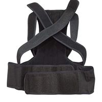 XDH-RTS Men Women Posture Corrector Orthopedic Breathable Corset Back Brace Adjustable Lumbar Chest Shoulder Support Belt