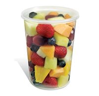 SafePro Food Storage Containers with Lids, Deli Food Take Out Containers, 32-Ounce, 100 containers
