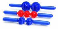 Inflatable Spikey Nodule Massage Ball (8.5 in. Dia. - Blue)