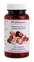 M.Women- Extract and Powder Blend of 4 Kinds of Mushroom -100 Capsules