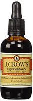 J.Crow's Lugol's Iodine Solution, 2 oz, Twin Pack (2 Bottles)