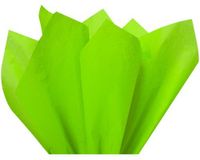 Flexicore Packaging |Lime Green Gift Wrap Tissue Paper | Size: 15 Inch X 20 Inch | Count: 10 Sheets | Color: Lime Green | DIY Craft, Art, Wrapping, Crepe, Decorations, Pom Pom, Packing & Party