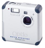 Pentax Optio 33WR 3.2MP All-Weather Digital Camera with 3x Optical Zoom
