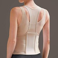 Women's Cincher Back Support TAN - SMALL