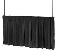 Da-Lite Tripod Polyknit Skirt for 96" Wide Projection Screens Black