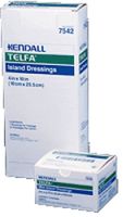 Kendall Healthcare Telfa Adhesive Island Dressing 4" W x 10" L (Box of 25 Each)