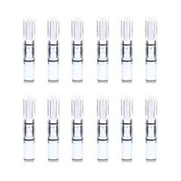 EOPER 30 Pieces Reusable Clear Cigarette Filter Tips Tobacco Holder Reduce Tar Smoking Pipes Individual Package