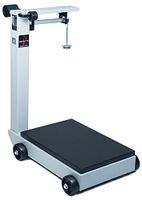 Detecto 854F100PK Portable Mechanical Floor Scales, 1,000 lb. / 500kg Capacity, 19" x 28"
