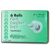 Cloth Surgical Tape 2"X10YDS. (6/Box) Box of 6 Each