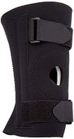 Rolyan Economy Knee Support with Removable Buttress, Size Small, Black Knee Support Brace for Recovering and Rehabilitating from Knee Injury and Surgery, Medial and Lateral Knee Stays