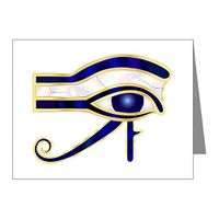 Note Card Egyptian Eye of Horus or Ra