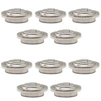 10x Exell 1.35-Volt Zinc Air Coin Cell Battery, MRB625, Mercury-Free Replacement Battery Cell Replaces Z625PX PX625 PX13 V625PX