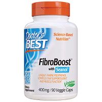 Doctor's Best Fibroboost with Seanol, Non-GMO, Vegan, Gluten Free, Soy Free, 400 mg, 90 Veggie Caps