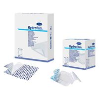 Hartmann-Conco Hydrofilm Standard Transparent Film Dressing 6" x 8", Hypoallergenic Adhesive, Sterile, Water-proof Film, Low-profile, Latex-free (Box of 10 Each)