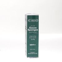 Medline PRM21212CZ Caring Woven Non-Sterile Gauze Sponges, 2"x2" (Pack of 200)
