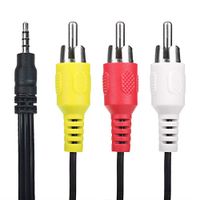 SLLEA AV Cable Cord for Hitachi Sharp Viewcam Camera Camcorder VL-Ah50U VL-NZ150U VL-NZ105 VL-NZ105U VL-NZ100 VL-NZ100U VL-100U VL-NZ55 VL-NZ50 VL-NZ10 VL-E650 VL-E650U VL-H870U vl-ah131 VL-AH30