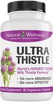 UltraThistle Super Absorbing Milk Thistle for Liver Detox (Silybin Phytosome) - Natural Wellness 360 mg, 90 Veggie Capsules