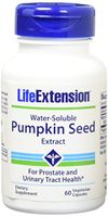 Life Extension Water-Soluble Pumpkin Seed Extract 60 Vegetarian Capsules (Pack of 2)