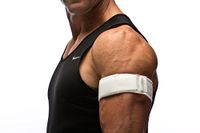 Cho-Pat Upper Arm Strap (Waterproof) - Compression Band Prevents Pulling and Tearing - Swimmer's Arm, Bicep and Tricep Tendonitis (Small)