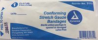 3" x 4.1 Yard Conforming Stretch Roller Gauze Sterile 230-223