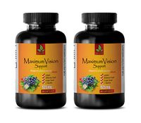 Vision Supplements for Adults - Maximum Vision Support - Promotes Vision Health - Bilberry Herbal Supplement - 2 Bottle 120 Capsules
