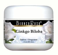 Ginkgo Biloba (Bai Guo Ye) - Salve Ointment (2 oz, ZIN: 512778) - 3 Pack