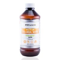 Premium Colloidal Silver - Immune Support - 50 PPM - Mineral Supplement - Safe for Men, Women, Kids, Pets and Plants - Organic, Gluten Free, Vegan (8oz) - by Stay Company
