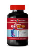 Natural Joint Vitamin - Advanced Joint Matrix Complex - Msm Supplement for Humans - 1 Bottle 90 Tablets