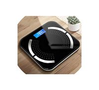 Intelligent Body Fat Weighing Scale Household Precision Girls Small Body Weight Loss Adult Electronic Scale,Black