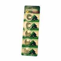 5 Pack Evergreen CR2025 3V Lithium Coin Cell Batteries ECR2025