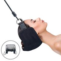 Relaxing Neck Pillow, Portable Cervical Traction Device for Neck Pain Relief and Physical Therapy 2 Packs, Black