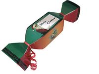 Large Christmas Candy Shaped Gift Box Set of 4