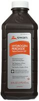Swan Hydrogen Peroxide Solution 16 Oz First Aid Antiseptic Oral Debriding Agent 2 Pack